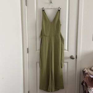 Aritzia Wilfred Ecoulement Jumpsuit - Green (8)